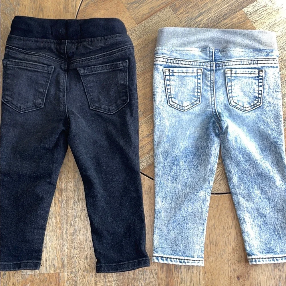 Old Navy Baby Jeans - Black and Blue